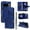 Blue, variant on Decase Wallet Case Compatible with Google Pixel 10 /10 Pro, Embossed Butterfly PU Leather Case Flip Protective Phone Cover with Card Slots and Kickstand,Purple