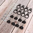 thumbnail image 2 of Hardtop Quick Removal Thumb Screw Fastener Kit Tie Down D Rings Anchors Fit for Jeep Wrangler, 2 of 3
