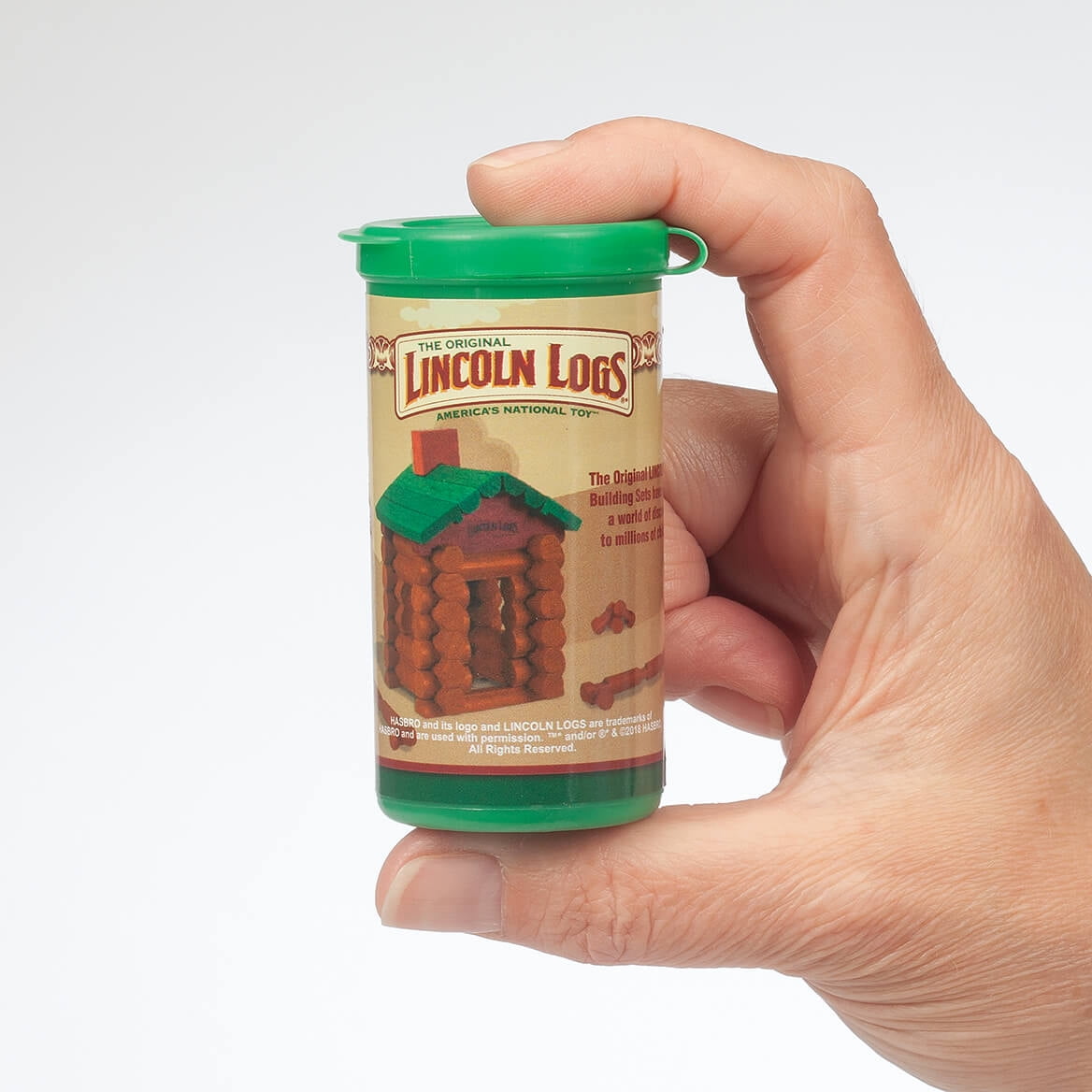 World s Smallest Lincoln Logs Set for Kids Building Age 5 Walmart