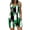 B-021 Lime Green, variant on Burnt Orange Print Loose Fit Coveralls for Women Fall Summer Sleeveless V Neck Spandex Brunch Coveralls Romper Women 2026 Clothes Y2K XL