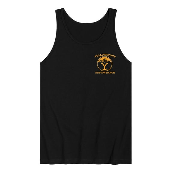 Yellowstone - Circular Lock 86 Left Chest - Men's Jersey Tank Top