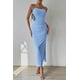 thumbnail image 3 of Vestido PRETTYGARDEN Maxi Bodycon Tubo Strapless XXL, 3 of 6