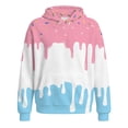 thumbnail image 2 of Kiijoy Boys Hoodie Casual Active Pullover Sweatshirt for Kids, Pink, Sizes 11-12Y, 2 of 4
