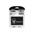 thumbnail image 5 of Kingston KC600 512 GB Solid State Drive - 2.5" Internal - SATA (SATA/600) - Desktop PC, Notebook Device Supported - 300 TB TBW - 550 MB/s Maximum Read Transfer Rate - 256-bit AES-XTS Encryption Sta..., 5 of 5