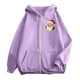 thumbnail image 5 of WILLBEST Sudadera de Mujer Ladies' Christmas Printed Zipper Long Sleeved Pocket Drawstring Casual Hooded Sweatshirt 1700 Chica​​, 5 of 8