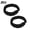 Black, variant on Cotton Curtain Tiebacks, 9.44" Flexible Twist Rope Holders for Drapes & Sheer Panels, No Drilling Wall Damage
