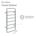 thumbnail image 5 of Ivy 8-Bar Electric Towel Warmer in Chrome, 5 of 12