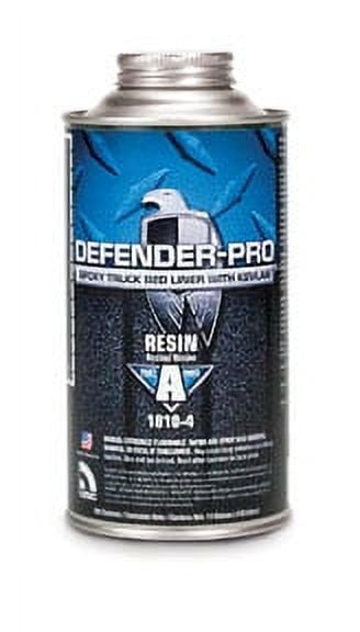 Morton Paint Defender-pro 1810-4 Epoxy Part A Resin, 14 oz, Black, 1:1 Mixing, 135 sq-ft/120 oz Coverage