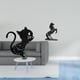 thumbnail image 2 of Reloj de pared,Reloj de pared con diseño de gato para guardería,sala de juegos y interior,Estatua del caballo,Estatua de caballo,escultura de resina animal decorativa,Figuras de caballos, 2 of 8