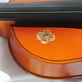 thumbnail image 1 of OULII Violin Bow End Part 1 Set Copper Golden Replacement Parts for Viola Accessories, 1 of 7
