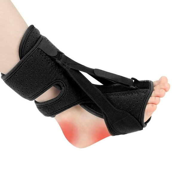 YASLIM Adjustable Night Plantar Brace for Heel Recovery and Tendonitis