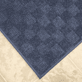 thumbnail image 3 of Koeckritz Rugs Ocean Blue Checkerboard ECO-Friendly DuraKnit Indoor/Outdoor Area Rug, 4'x12', 3 of 6