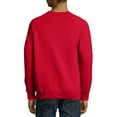 thumbnail image 5 of Hanes Men's and Big Men's Nano Premium Soft Lightweight Fleece Sweatshirt, Up to Size 3XL, 5 of 5
