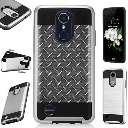 - For LG Stylo 4 | Stylo 4 | Q Stylus | Q Stylus | Q Stylus Plus | Q Stylus Alpha Case Brushed Metal Texture Hybrid TPU