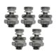 thumbnail image 1 of Pack of 5 Pressure Cooker Floater and Sealer Replacement Part Float Valves Set Metal Texture for Safety and Sealing, 1 of 4