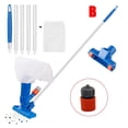 thumbnail image 1 of Pool Vacuum Cleaner With Brush Portable Mini Vacuum Cleaner Pool Cleaning Accessories With 5 Section Pole Cleaning Tools Outdoor ,Great Suction Power, 1 of 7