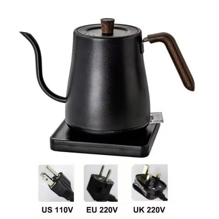 

Portable 0.8L Slender Mouth Gooseneck Kettle Jug for Coffee Pot 110V/220V Water Heater Teapot 1000W Electric Portable Kettle