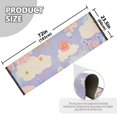 thumbnail image 5 of Yayeee Runner Rug for Bedroom 2'x6' Machine Washable Hallway Non Slip Mat, Purple Clouds, 5 of 8