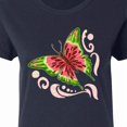 thumbnail image 4 of Inktastic Watermelon Butterfly Women's T-Shirt, 4 of 5
