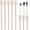 B, variant on 6 Pack Electroculture Copper Garden Stakes, 11.4" Copper Antenna for Plants Growth, Organic Gardening Stakes for Vegetables Flowers Herbs