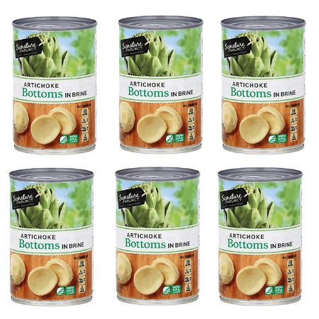 Artichokes in Brine Bottoms, 6 Cans, 13.75 Oz, Gluten-Free