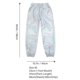 thumbnail image 2 of Shiny High Waist Stretchy Jogger Pants Street Hip- hop Pants Loose Club Wear Trousers Sweatpant, 2 of 4