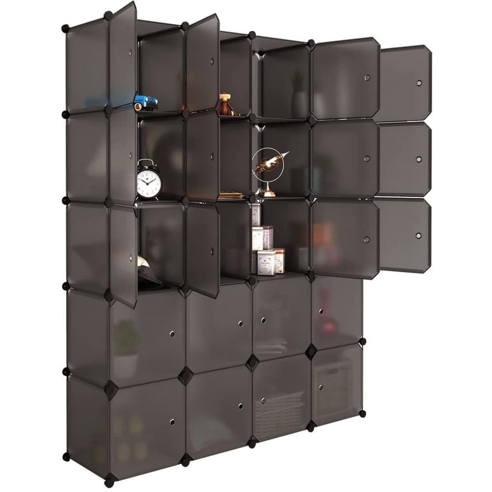 Zimtown Portable Storage Cubes, Modular Bookshelf Units,Clothes Storage ...