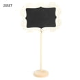 thumbnail image 1 of Message Blackboard - 20 Sets Mini Blackboard Plant Label Message Board with Hollow out Edge Decoration, 1 of 8