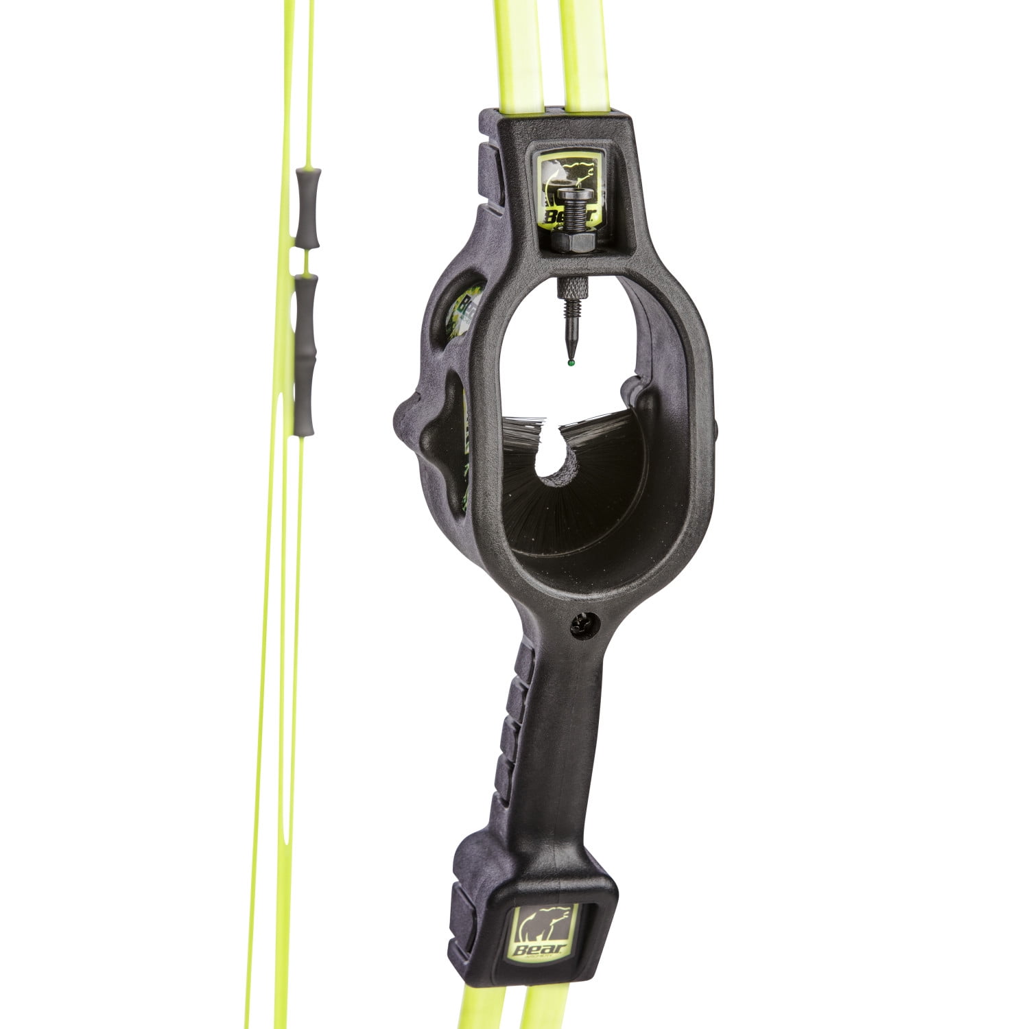 Bear Archery Spark Youth Bow Set Includes 2 Arrows, Armguard, Quiver, and Recommended for Ages 5 to 10