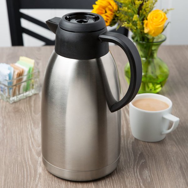 a2zchef 64 oz. Insulated Thermal Coffee Carafe / Server with Regular
