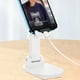 thumbnail image 5 of Methold Soporte de montaje en escritorio para teléfono móvil Soporte plegable Soporte universal ajustable para tableta Lazy Stand Live Teléfono y Comunicación Blanco, 5 of 6