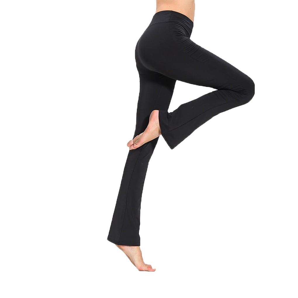 flare bottom yoga pants