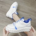 thumbnail image 1 of Otoño nuevo estilo moda Retro tendencia punta redonda plataforma Low-top zapatillas informales para mujer Wmkox8yii  shalkjhdk1661, 1 of 4