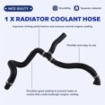 thumbnail image 4 of 17127576282 Car Radiator Coolant Hose for 7' 750i Li XDrive, 4 of 5