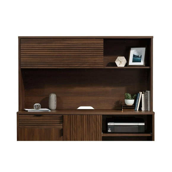 Sauder Englewood Large Hutch, Spiced Mahogany, 426915