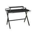 thumbnail image 1 of RESPAWN 1000 Gaming Computer Desk, in Gray (RSP-1000-GRY), 23.625" D x 42" W x 34.625" H, 1 of 2