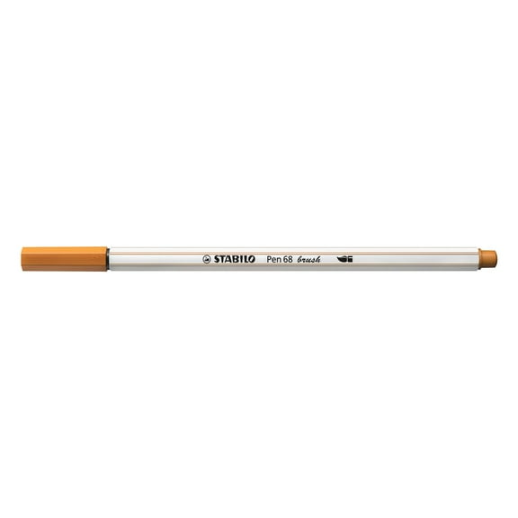STABILO Pen 68 Brush , Dark Ochre