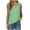 Green Plus size Tank Top Clearance, variant on Tank Tops for Juniors Plus Size Casual Lounge Top Sleeveless Athletic Quick Dry Workout Shirts