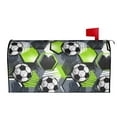 thumbnail image 3 of Fotbe Football Mailbox Covers Post Letter Box Cover Garden Decor Standard Size-21x18 in, 3 of 9