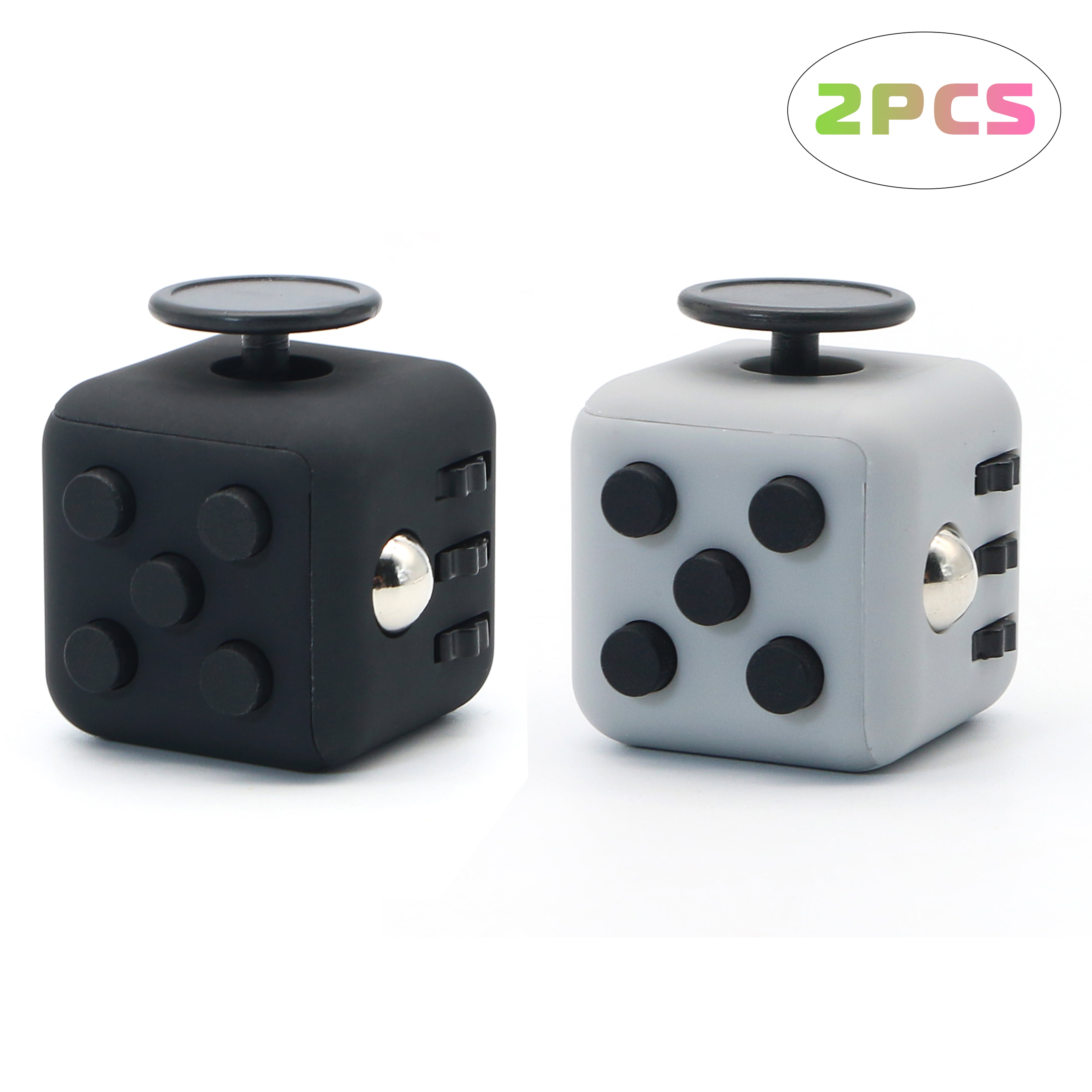 Fidget Original Cube (Black) by ZURU 2 Pack - Walmart.com