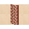 thumbnail image 1 of Ahgly Company Indoor Rectangle Patterned NavajoWhite Gold Area Rugs, 6' x 9', 1 of 6