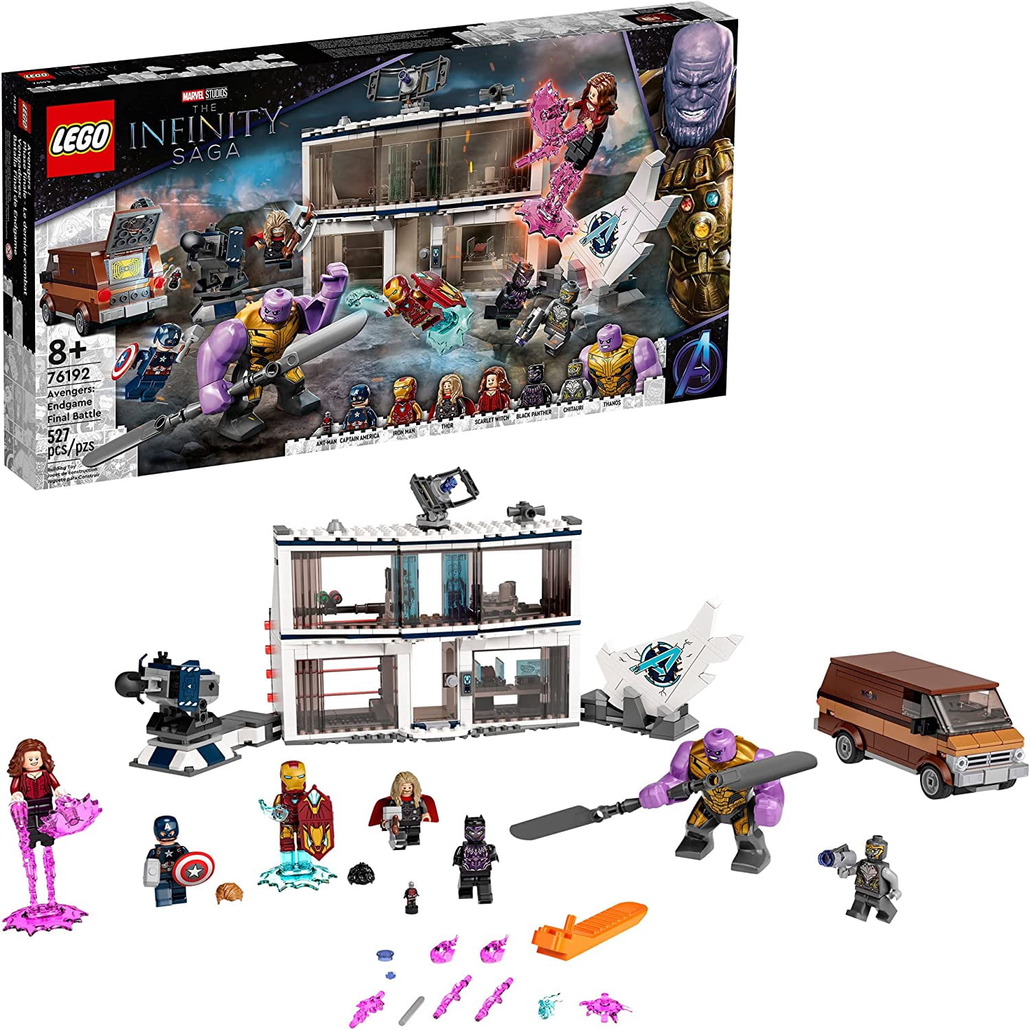 lego avengers infinity war wakanda battle set