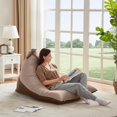 4ft Bean Bag Chair Cover (No Filler) for Adults, 400L Extra Large