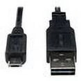 thumbnail image 2 of Tripp Lite Universal Reversible USB 2.0 Cable, 28/24AWG (Reversible A to 5Pin Micro B M/M), 6 ft., 2 of 3