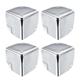 thumbnail image 1 of Unique Bargains Metal Box Corner Protectors Box Edge Guard Protector 50 x 50 x 50mm Silver Tone 4 pcs, 1 of 3
