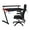 Grey, variant on AON Gaming Desk & Gaming Chair Set – LED Carbon Fiber Desk with Riser Shelf and Ergonomic Racing-Style Gaming Chair, Black/ Red