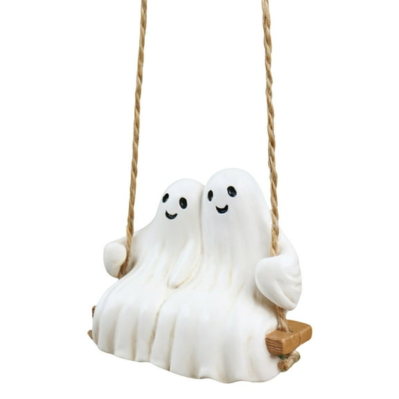 Mozhitti Swing Statue Decoration Outdoor Halloween Decoration Cute Swing Garden Statue Suitable For Courtyard Yard Indoor And Outdoor Halloween Decoration