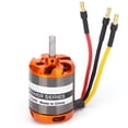 thumbnail image 3 of D3548 Brushless Motor, High Torsion Orange RC Airplane Motor For RC Airplane For Rc Fixed-wing Aircraft For Drone For Fixed-wing Aircraft ANGGREK 900KV, 3 of 8