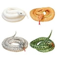 thumbnail image 5 of BAELLERT Snake Plush Toy Realistic Colorful Snake Plushie Educational Stuffed Doll Home Office Bedroom Decoration Prank Prop Kids Adults Christmas Gift, 5 of 8