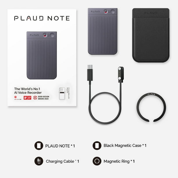 PLAUD AI Note Voice Recorder with Case - Samsclub.com